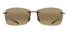 Maui Jim® Lighthouse H423 26 - Matte Rootbeer/HCL® Bronze Sunglasses