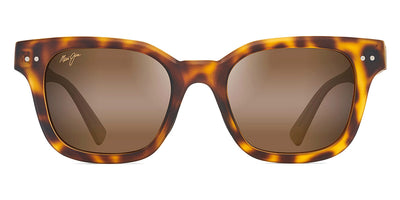 Maui Jim® SHORE BREAK H822 10MD - Matte Tortoise with Matte Trans Tan Temples Sunglasses