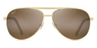 Maui Jim® SEACLIFF H831 16 - Gold Matte Sunglasses