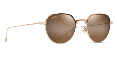 Maui Jim® ISLAND EYES H859 16 - Gold Metal/HCL® Bronze Sunglasses
