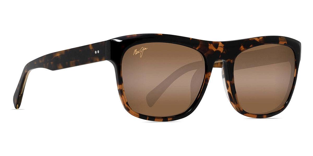 Maui Jim® S-TURNS H872 10 - Tortoise with Honey Crystal Interior Sunglasses