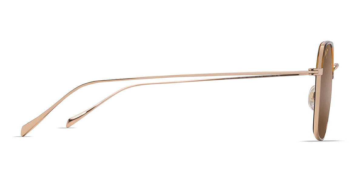Maui Jim® MOON DOGGY H874 16 - Gold Metal Sunglasses