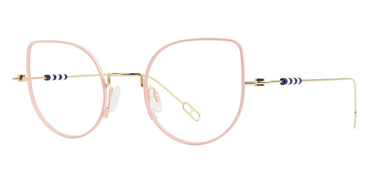 Anne & Valentin® HALONA - Pink/Gold Eyeglasses