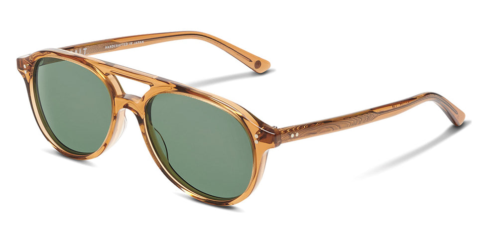 SALT.® HANCOCK SAL HANCOCK 001 52 - Whiskey/Polarized Glass G-15 Lens Sunglasses
