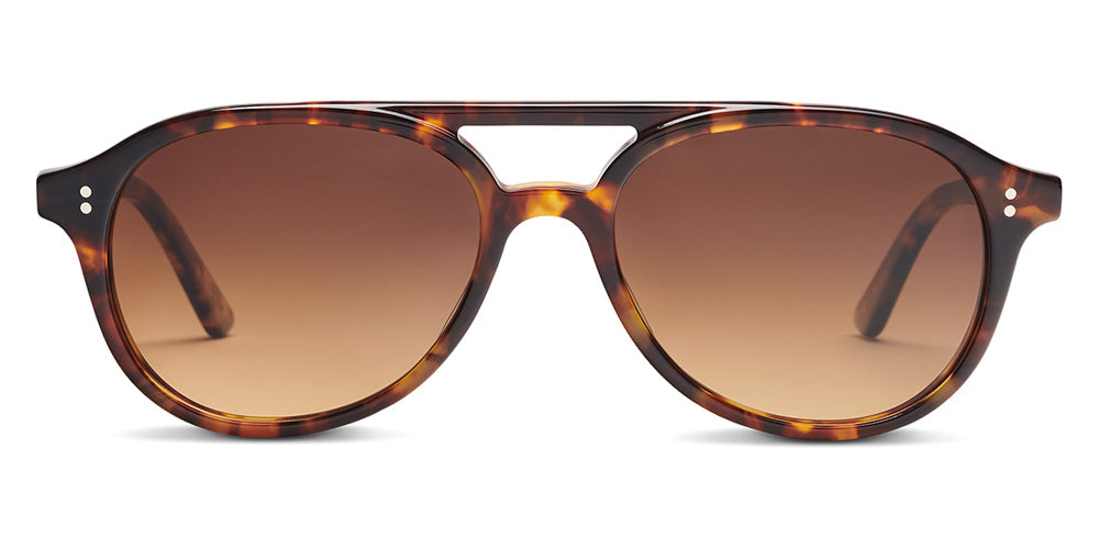 SALT.® HANCOCK SAL HANCOCK 002 52 - Antique Leaves/Polarized CR39 Brown Gradient Sunglasses