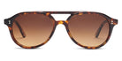 SALT.® HANCOCK SAL HANCOCK 002 52 - Antique Leaves/Polarized CR39 Brown Gradient Sunglasses