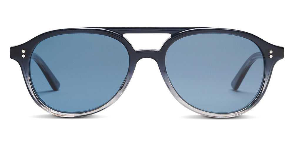 SALT.® HANCOCK SAL HANCOCK 004 52 - Coastal Fog/Polarized Glass Denim Lens Sunglasses