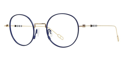 Anne & Valentin® HANIA - Blue/Gold Eyeglasses