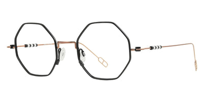 Anne & Valentin® HANSKA - Black/Gold Eyeglasses
