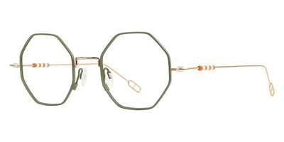 Anne & Valentin® HANSKA - Green/Gold Eyeglasses