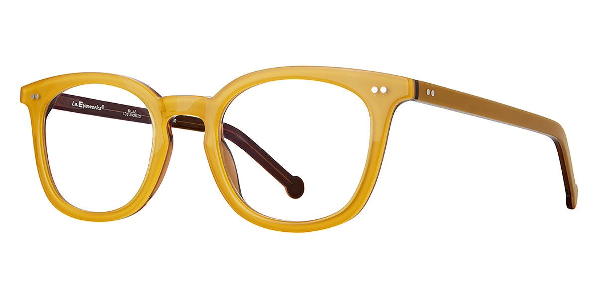 L.A.Eyeworks® HARDY  LA HARDY 646 49 - Butter Nut Eyeglasses