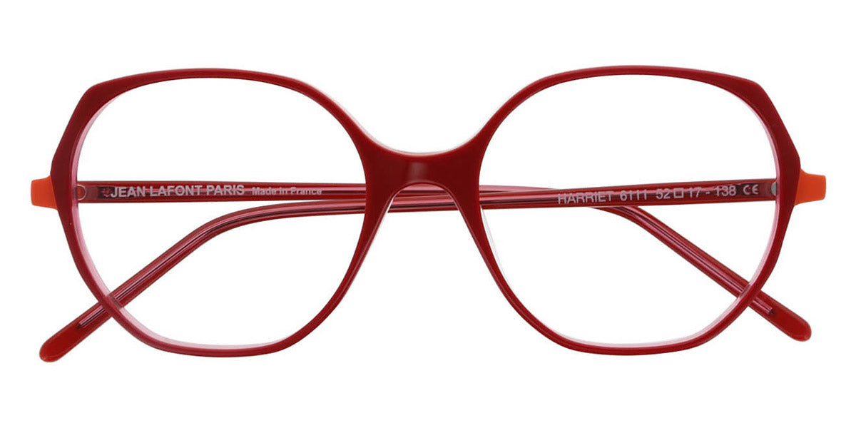 Lafont® HARRIET LF HARRIET 6111 52 - Red 6111 Eyeglasses