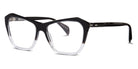 OLIVER GOLDSMITH® - HATHAWAY  BLACK CRYSTAL EYEGLASSES
