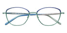 Lafont® Henriette LAF HENRIETTE 4502 52 - Green 4502 Eyeglasses