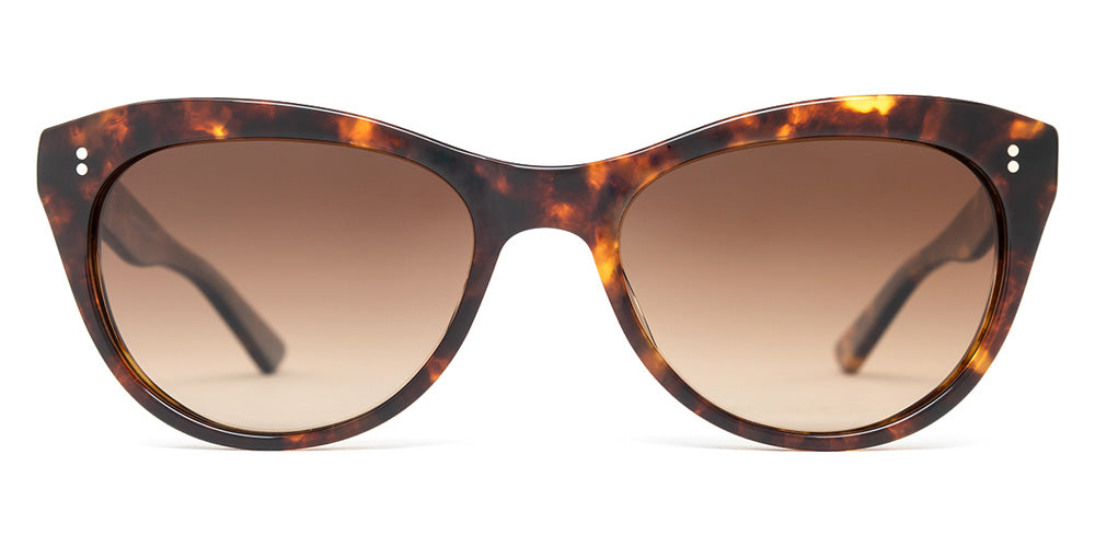 SALT.® HILLIER SAL HILLIER 001 55 - Toasted Toffee/Polarized CR39 Brown Gradient Lens Sunglasses