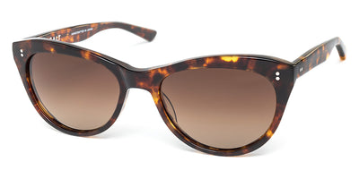 SALT.® HILLIER SAL HILLIER 001 55 - Toasted Toffee/Polarized CR39 Brown Gradient Lens Sunglasses