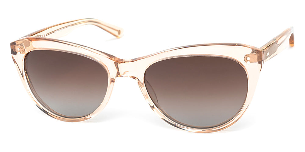 SALT.® HILLIER SAL HILLIER 004 55 - Antique Rose/Polarized CR39 Ashland Gradient Lens Sunglasses