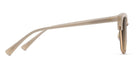 Maui Jim® LOKELANI HS825 24S - Milky Almond with Gold Sunglasses