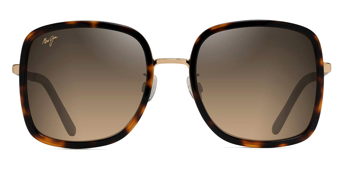 Maui Jim® PUA HS865 10 - Tortoise with Shiny Gold Sunglasses