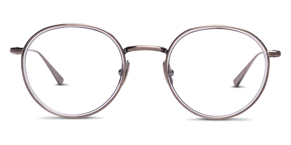 SALT.® HUDSON SAL HUDSON 004 49 - Antique Silver/Smoke Grey Eyeglasses
