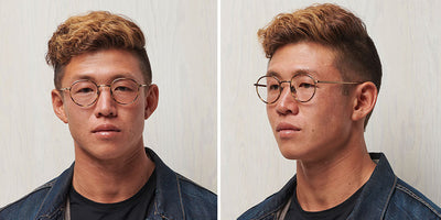 SALT.® HUDSON SAL HUDSON 005 49 - Antique Gold/Antique Leaves Eyeglasses