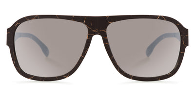Ic! Berlin® Power Law Brown Marble Rough 62 Sunglasses