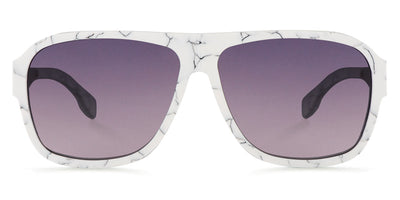 Ic! Berlin® Power Law White Marble Rough 62 Sunglasses