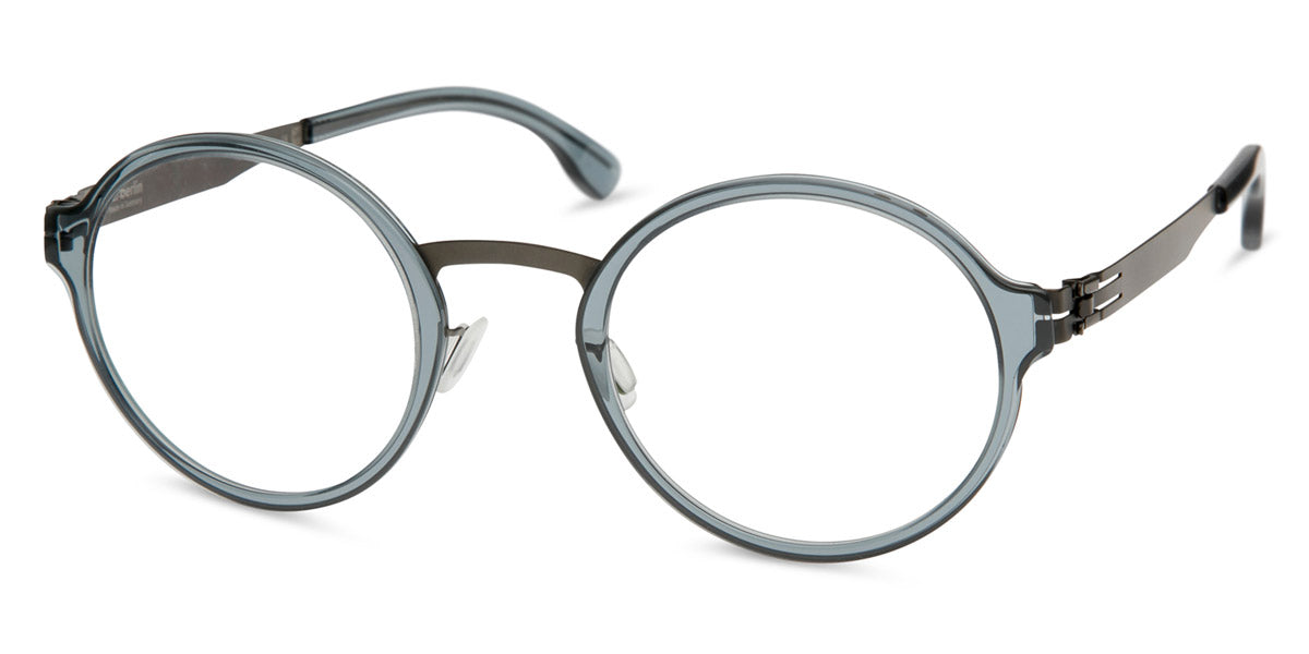 Ic! Berlin® Felix L Graphite-Petroleum 48 Eyeglasses