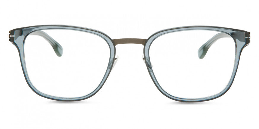 Ic! Berlin® Mr Bice Graphite-Petroleum 52 Eyeglasses