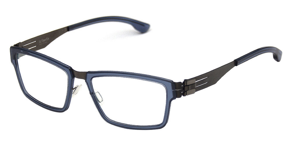 Ic! Berlin® Igor R Graphite-Blue-Waters 54 Eyeglasses