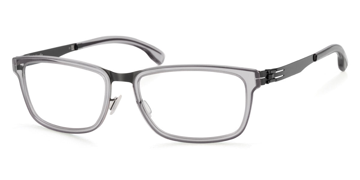 Ic! Berlin® Ellner O Gunmetal-Sky-Grey 52 Eyeglasses