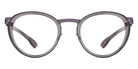 Ic! Berlin® Lynda Shiny-Aubergine-Ecogray 48 Eyeglasses