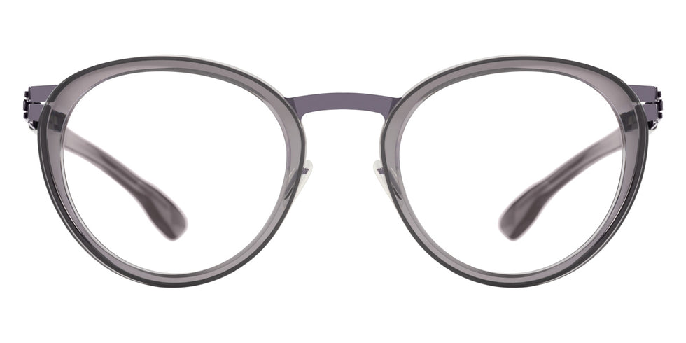Ic! Berlin® Lynda Shiny-Aubergine-Ecogray 48 Eyeglasses