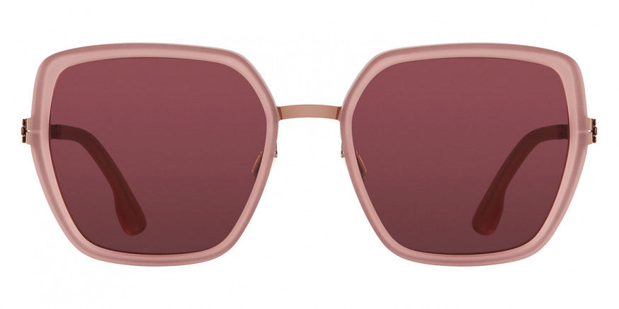 Ic! Berlin® Zoe S Shiny Copper/Rose Matte 59 Sunglasses