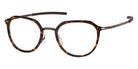 Ic! Berlin® Juna Teak/Magma 49 Eyeglasses