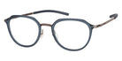 Ic! Berlin® Juna Graphite/Blue Waters 49 Eyeglasses