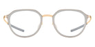 Ic! Berlin® Juna Rose Gold/Sky Gray Matte 49 Eyeglasses
