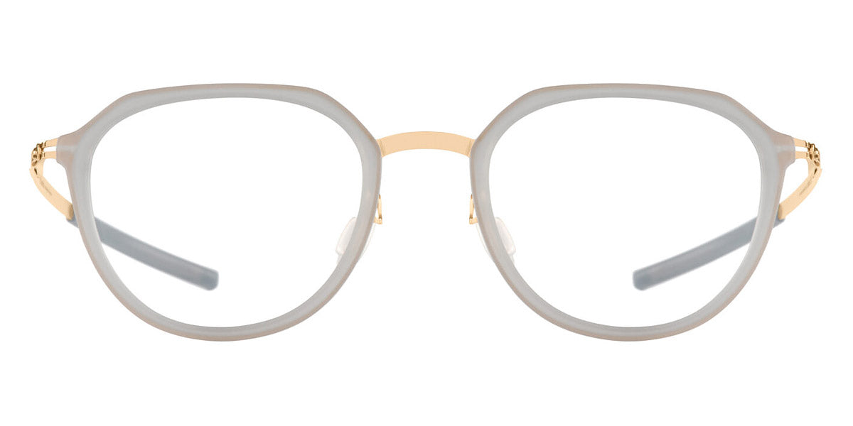 Ic! Berlin® Juna Rose Gold/Sky Gray Matte 49 Eyeglasses