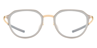 Ic! Berlin® Juna Rose Gold/Sky Gray Matte 49 Eyeglasses