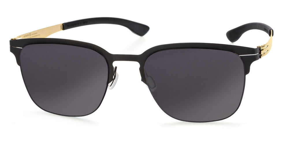 Ic! Berlin® The Antihero Black-Black Mirrored 54 Sunglasses