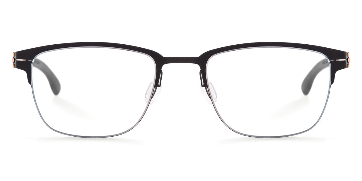Ic! Berlin® The Lone Wolf Large Black 53 Eyeglasses