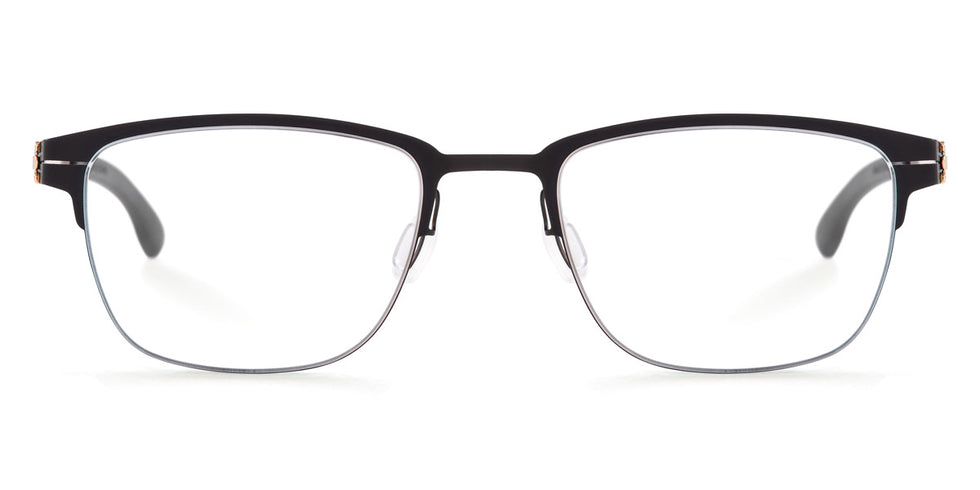 Ic! Berlin® The Lone Wolf Large Black 53 Eyeglasses
