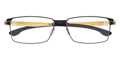 Ic! Berlin® Toru N Black Matt-Gold 57 Eyeglasses