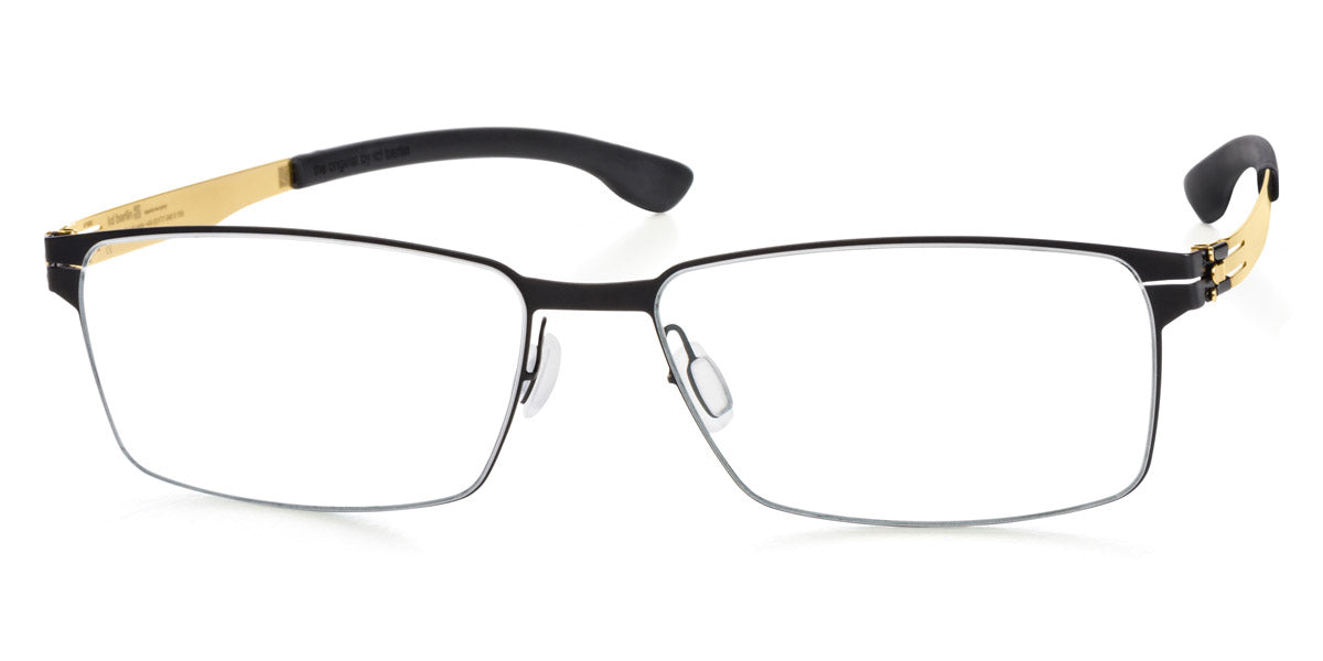 Ic! Berlin® Toru N Black Matt-Gold 57 Eyeglasses