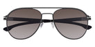 Ic! Berlin® Attila L Gunmetal 57 Sunglasses