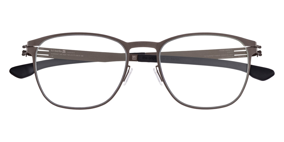 Ic! Berlin® Stefan K Graphite 52 Eyeglasses