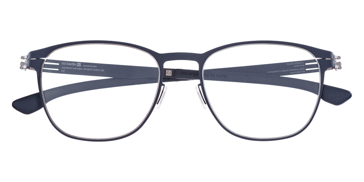 Ic! Berlin® Stefan K Marine Blue 52 Eyeglasses