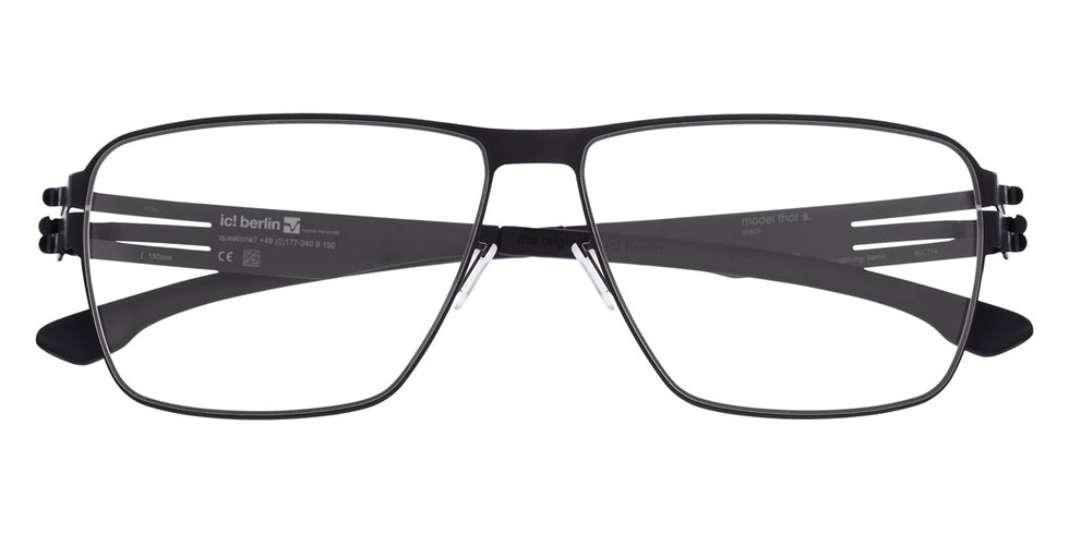 Ic! Berlin® Thorsti S Black 60 Eyeglasses