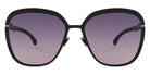 Ic! Berlin® Grunewald Black 62 Sunglasses