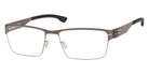 Ic! Berlin® Hania L Graphite 56 Eyeglasses